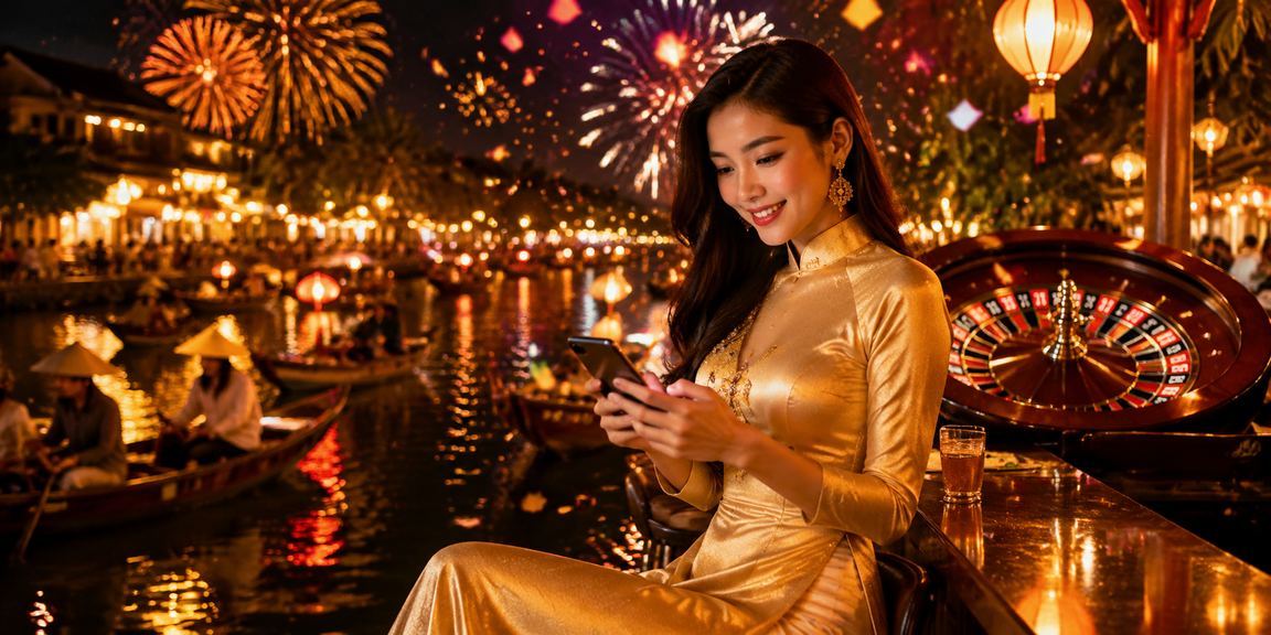 Trải nghiệm roulette theo phong cách áo dài Mekong – giao diện bản địa