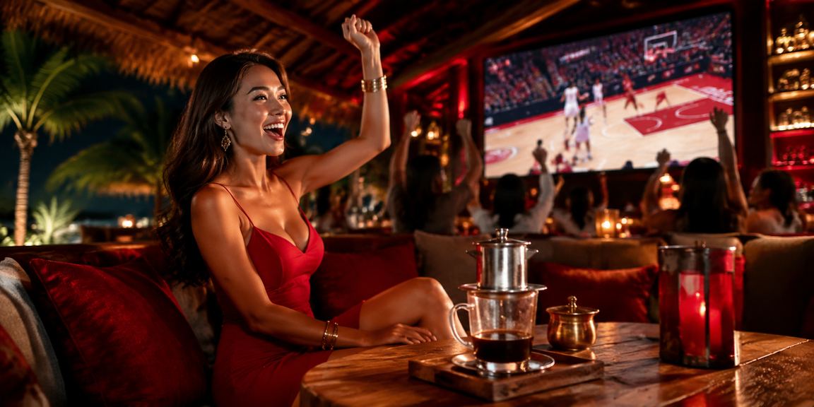 Theo dõi cá cược bóng rổ tại Phú Quốc bên ly cà phê sáng – giải trí tiện lợi
